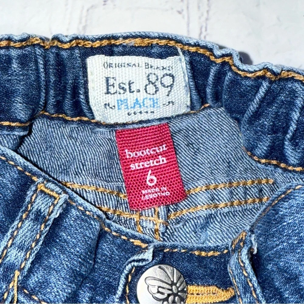The Children's Place Dark Blue Denim Bootcut Jeans